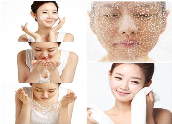 Các bước rửa mặt đúng cách cho da nhờn mụn